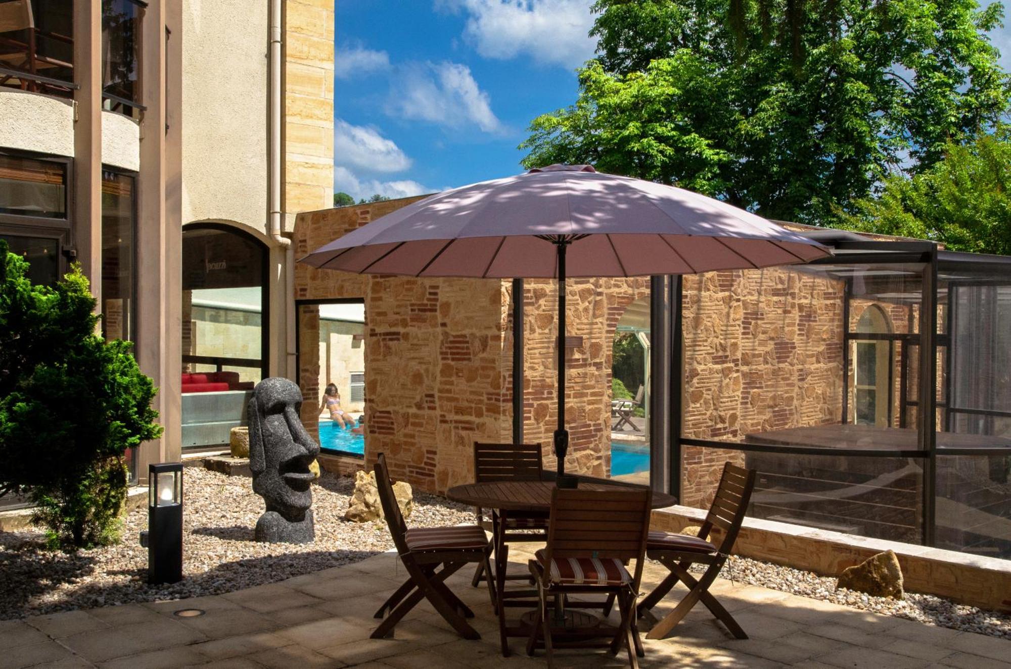 Au Grand Hotel De Sarlat - Pavillon De Selves Esterno foto